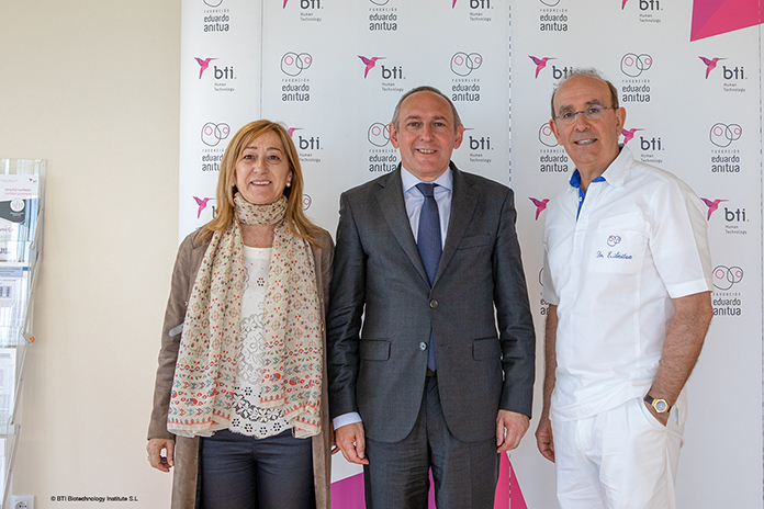 El diputado general de Álava visita BTI 04