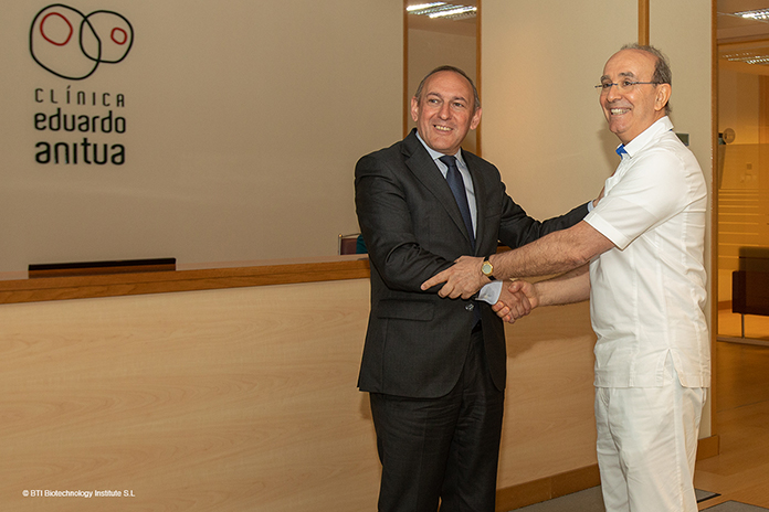 El diputado general de Álava visita BTI 05