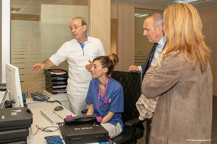 El diputado general de Álava visita BTI 09