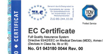 EC Certificate G1 043180 0044 Rev.00