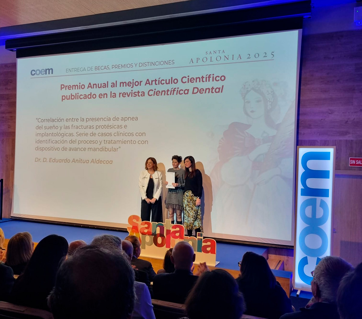 Premio COEM 2024 a Eduardo Anitua