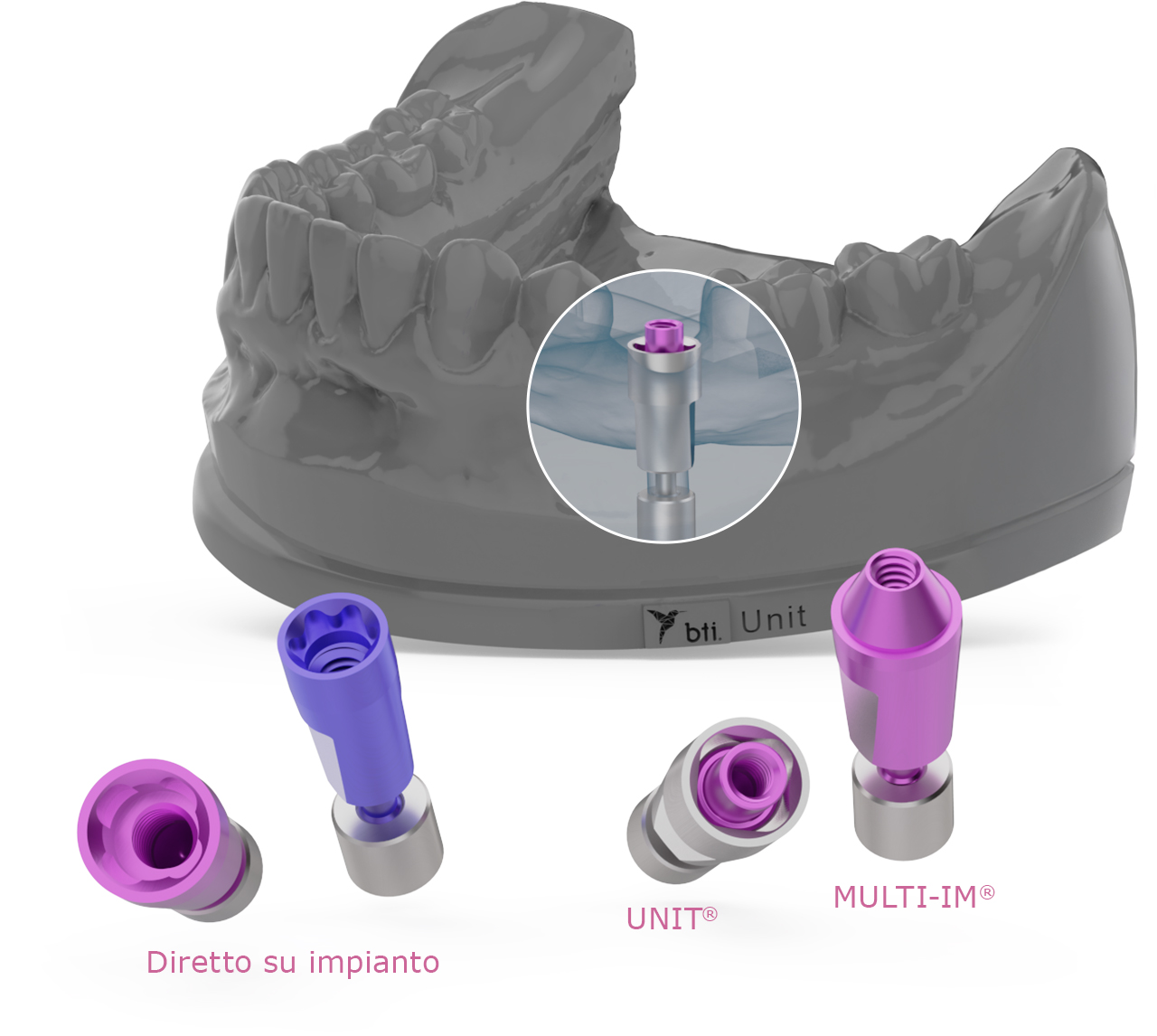 pilares dentales square bti